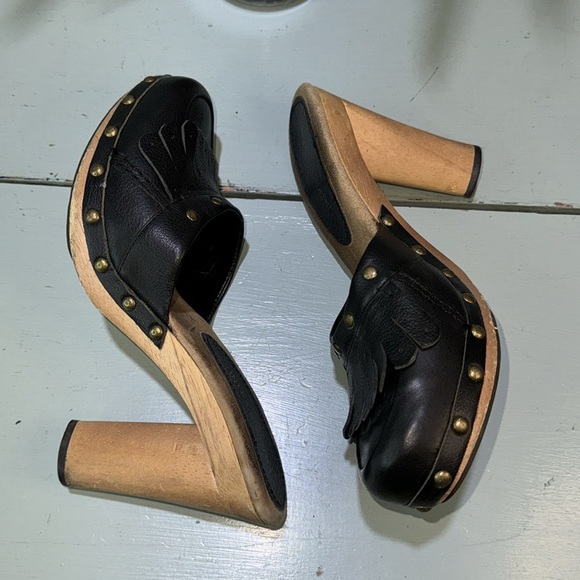 Enzo Angiolini wooden heels - Picture 4 of 8